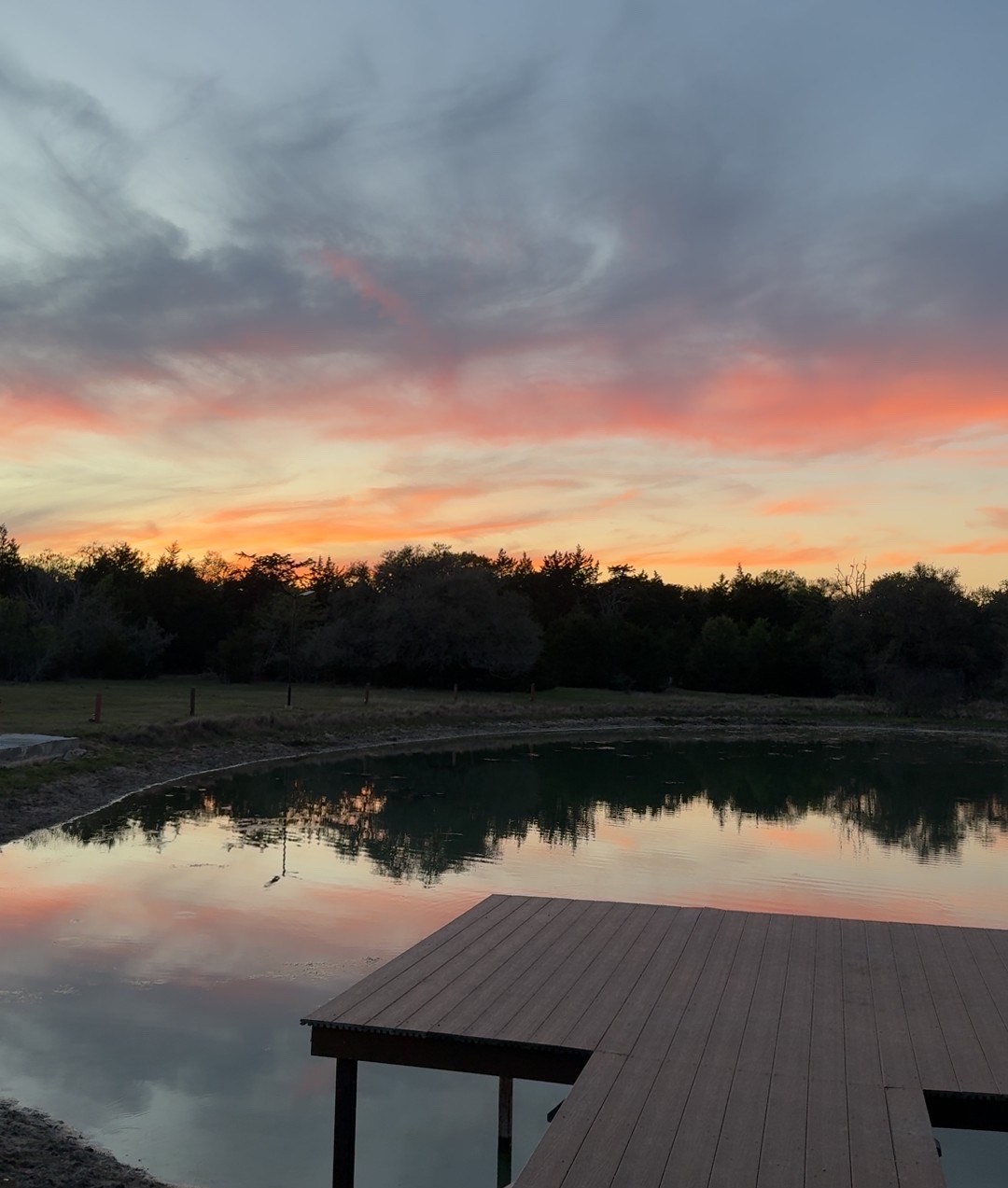 Golden Hour from the deck